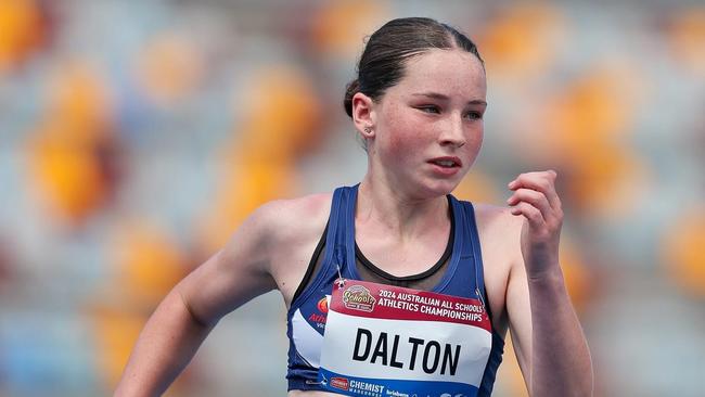 Zaria Dalton is a talented young sprinter. Picture: Dalton family.