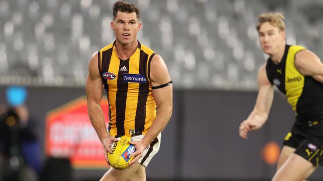 Jaeger O’Meara is likely to be Hawthorn’s next captain. Picture: Michael Klein