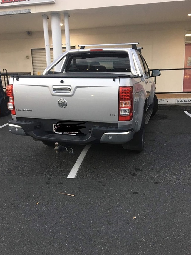 Bad parking at Woolworths Morningside. Picture: Facebook