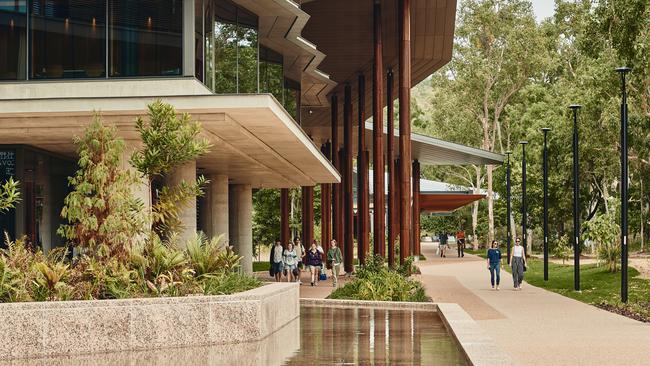 JCU's Engineering and Innovation precinct has won the AIA NQ Award building of the year.