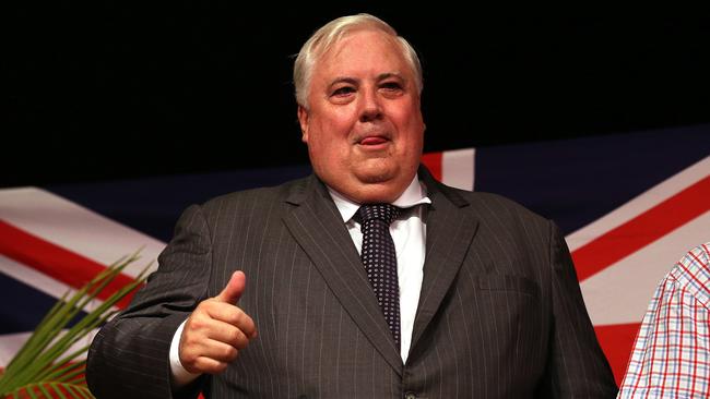 Clive Palmer’s mining company Mineralogy also donated $3.6 million to the Palmer United PartyLyndon Mechielsen/The Australian