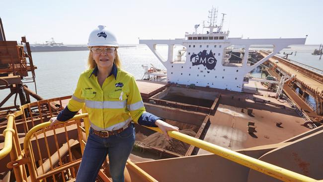 Fortescue Metals Group chief executive Elizabeth Gaines.