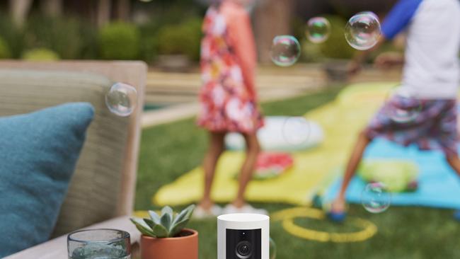 Ring’s latest Outdoor Camera Plus is a good way to check in our your kids playing in the backyard or your pets, as well as unwanted visitors outside your home.