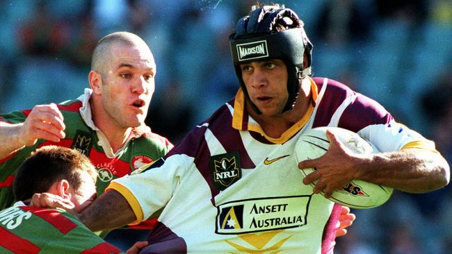 Steve Renouf scored 142 tries for the Broncos. Picture: Mark Evans