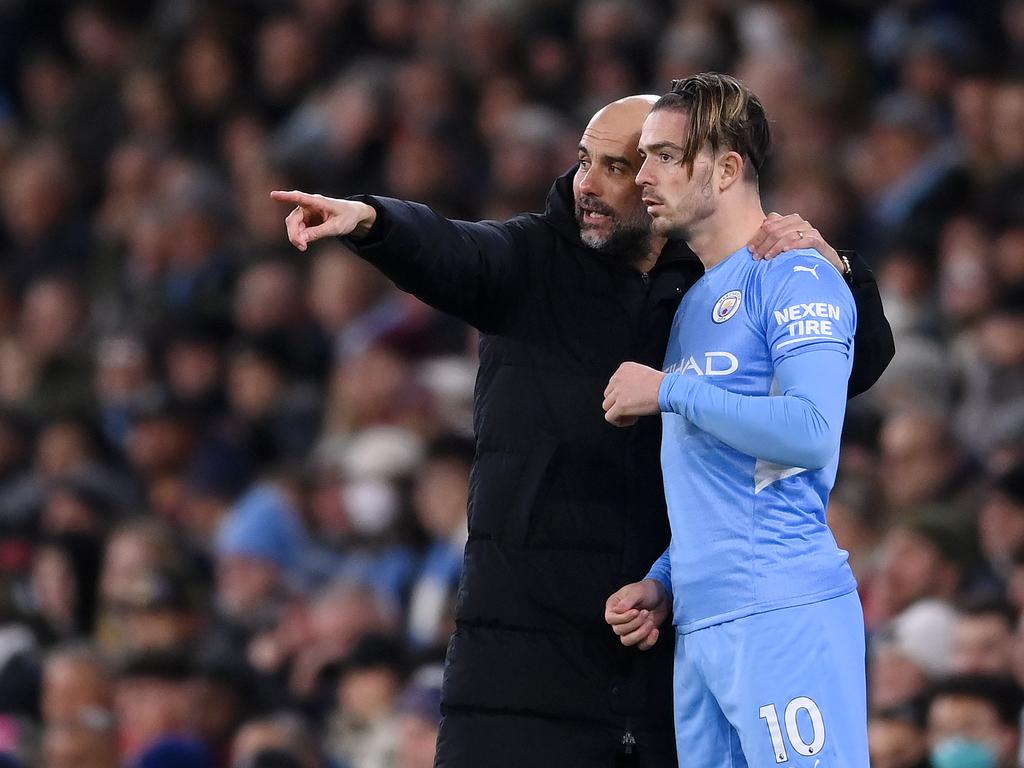 Pep Guardiola’s Manchester City may be unstoppable, given the depth of the squad and the form they have displayed through the English competitions. Picture: Laurence Griffiths/Getty Images