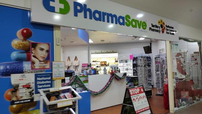 Pharmasave Katherine is operating with the assistance of an emergency locum after its pharmacist was the victim of a horrific home invasion in the early hours of June 6, 2024. Picture: Supplied