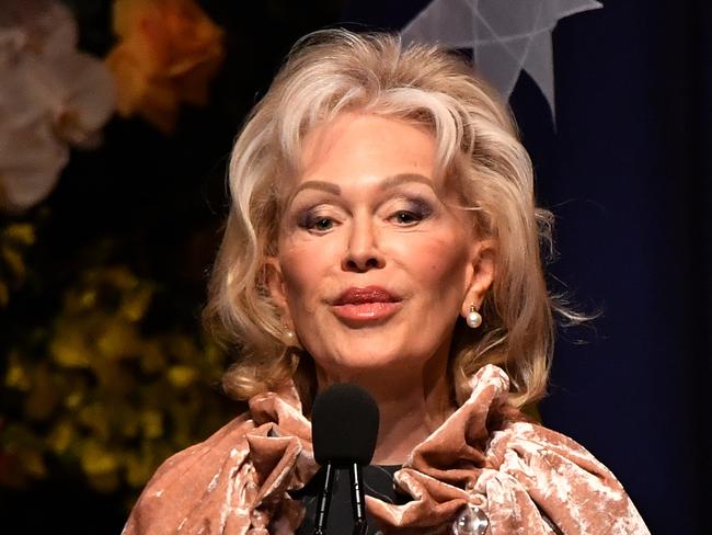 Blanche d'Alpuget at the State Memorial service for her husband, former prime minister Bob Hawke, on Friday. Picture: AAP