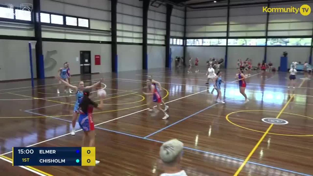 Replay: Elmer v Chisholm (Open) - 2025 Netball Victoria State Titles Day 3