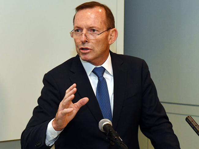 Former prime minister Tony Abbott is calling for drastic action against Russia in the wake of the MH17 findings. Picture: AAP/Mick Tsikas