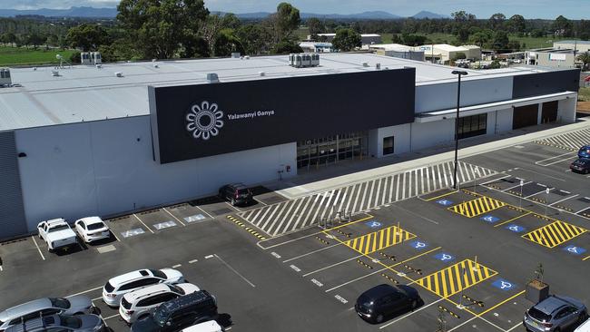 The MidCoast Council building in a refurbished former Masters shop on Manning River Drive south of Taree. Picture: Facebook