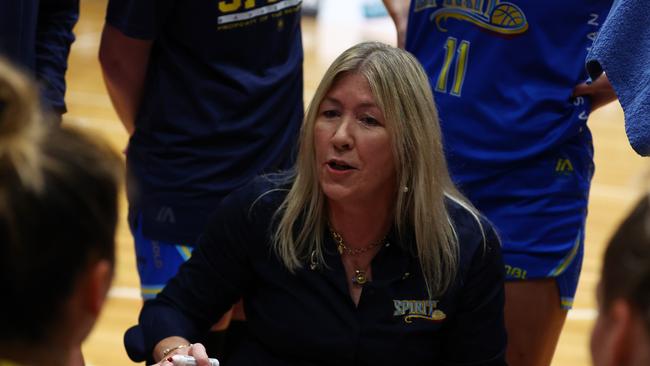 Former Adelaide 36ers assistant coach and current Bendigo Spirit coach Tracy York will return home to SA next season to head the Central Districts Lions men’s team. Picture: Mike Owen/Getty Images