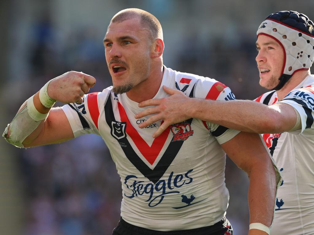 Angus Crichton has been a huge part of the Sydney Roosters’ success this year. Picture: NRL Photos