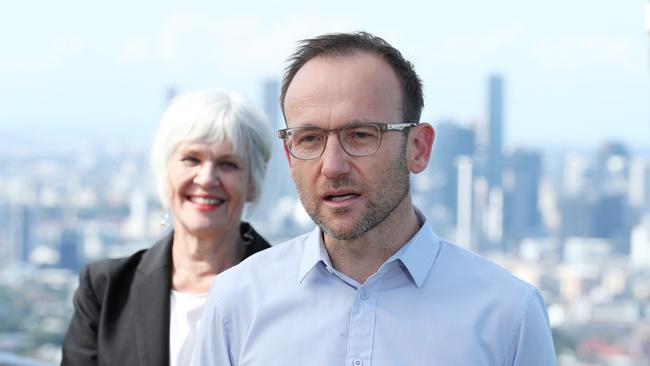 Adam Bandt said more action was needed to end the sale of petrol and diesel cars from 2030. Picture: Liam Kidston