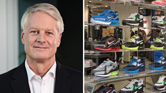 Nike CEO John Donahoe blasted for working from home claim.