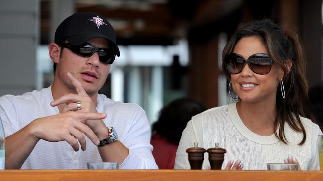 Lachey, pictured in Sydney, has three kids with wife Vanessa Minnillo. Picture: News Corp.