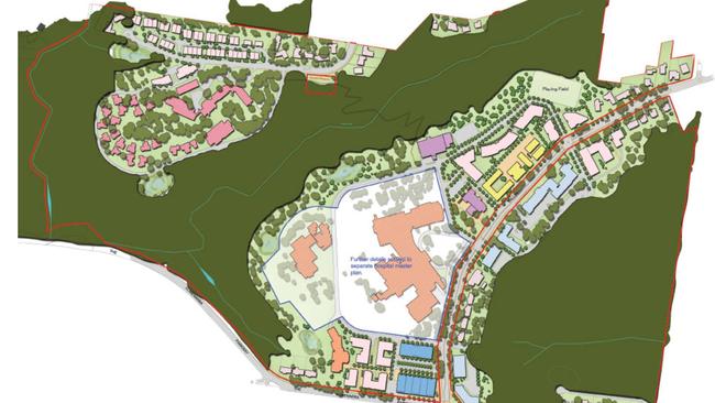 Residents are concerned the masterplan will lead to increased congestion on Fox Valley Rd.