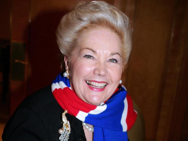 Western Bulldogs vice president Susan Alberti has donated millions to medical research.