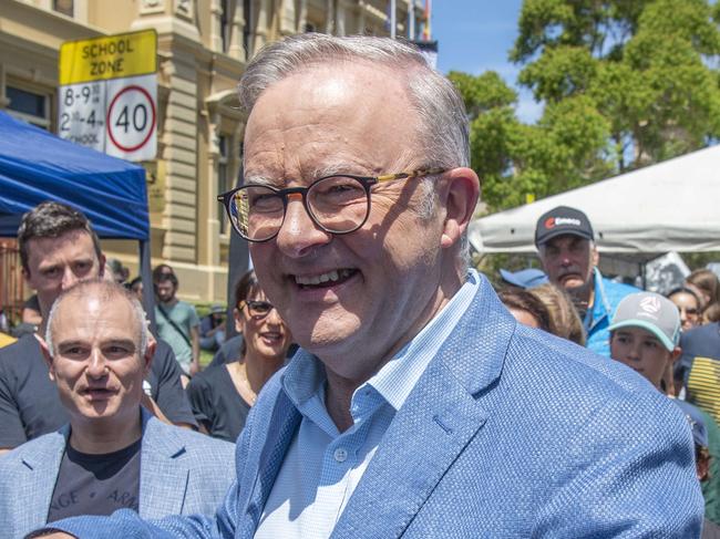 SYDNEY, AUSTRALIA - NewsWire Photos - OCTOBER 27, 2024:Prime Minister Anthony Albanese visiting Festa in Norton St, Leichhardt.Picture: NewsWire / Simon Bullard.