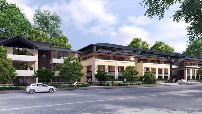 An artist’s impression of Life Care’s vision for a retirement home at on Beulah Rd at Norwood.