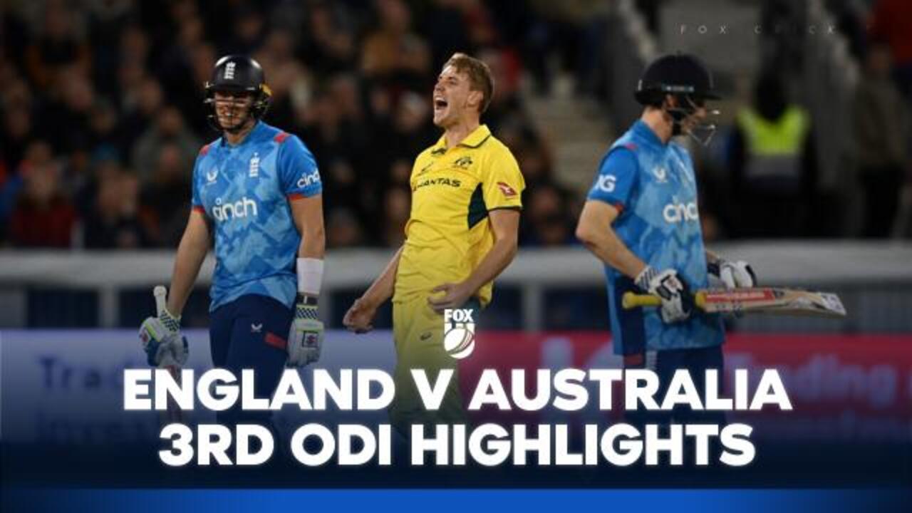 England v Australia - 3rd ODI Highlights