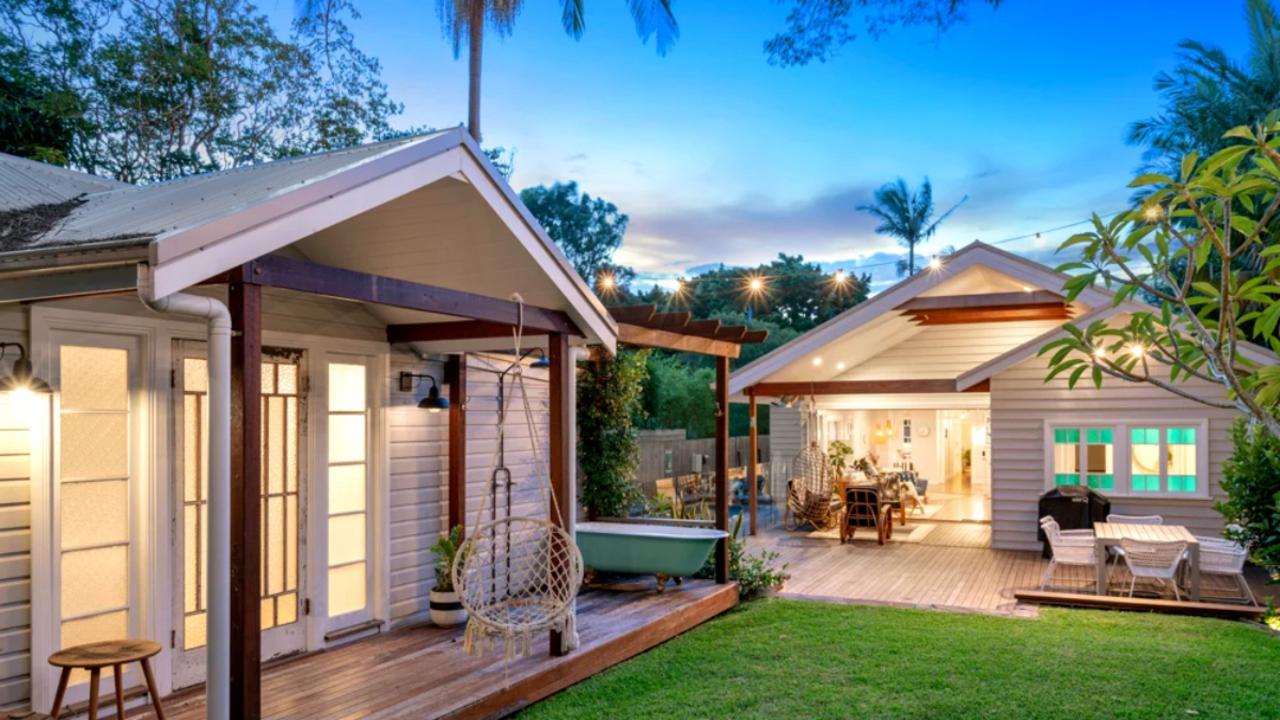 Bickmore used the home when visiting Byron Bay. Picture from McGrath.