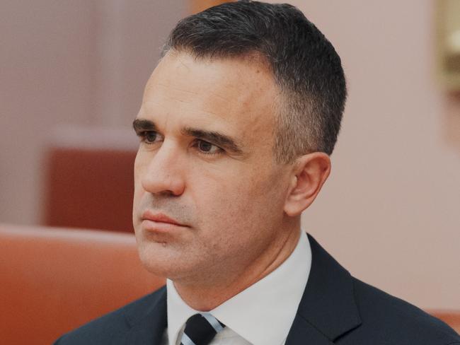 CANBERRA, AUSTRALIA, NewsWire Photos. SEPTEMBER 6, 2024: The Hon Peter Malinauskas MP at the National Cabinet meeting at the Committee Room at Parliament House in Canberra. Picture: NewsWire / David Beach