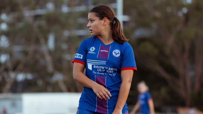 Junior Matilda Sienna Dale remains with Manly United. Photo: Tiffany Williams.