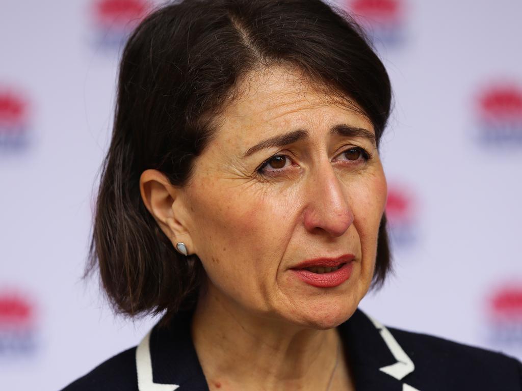 New South Wales Premier Gladys Berejiklian urges residents to keep up-to-date with the NSW Health COVID-19 hot spot list. Picture: Gaye Gerard/NCA NewsWire