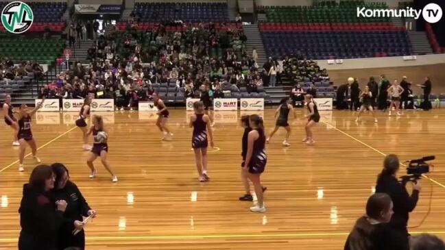 Replay: Tasmanian Netball League grand final – Cavaliers v Cripps (19 and Under)