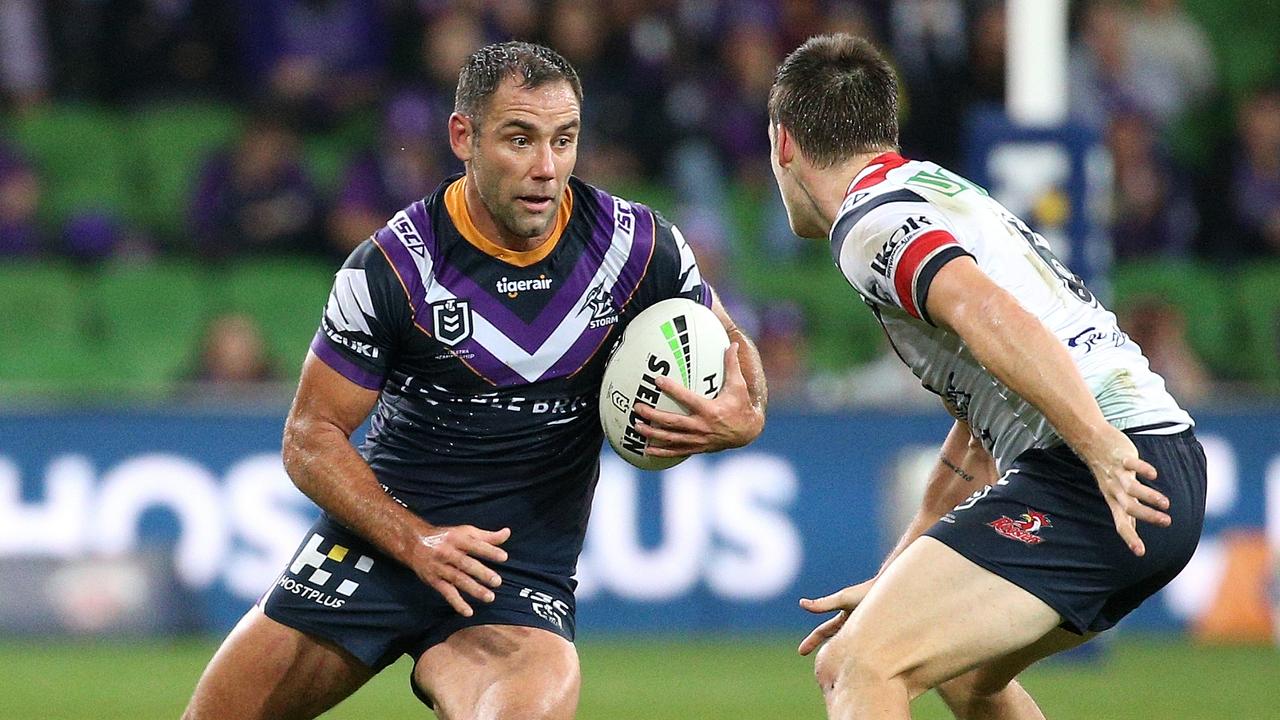 Cameron Smith (left) has praised greater leniency from referees