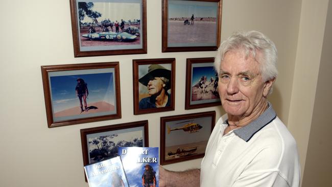 Desert Walker – Outback Adventures with Denis Bartell. Picture: Vicki Wood / Caboolture News