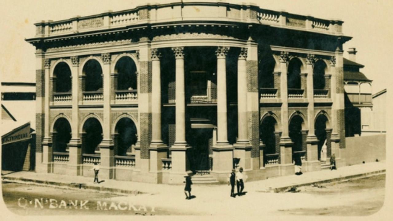 The old Queensland National Bank at 79 Victoria St in Mackay. Picture: State Library of Queensland