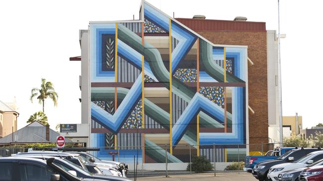 Public CBD mural to be demolished as council expands city parking