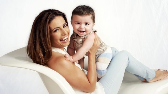 Nicodemou and Johnas as a baby. Picture: Paul Leonardo/WHO Magazine