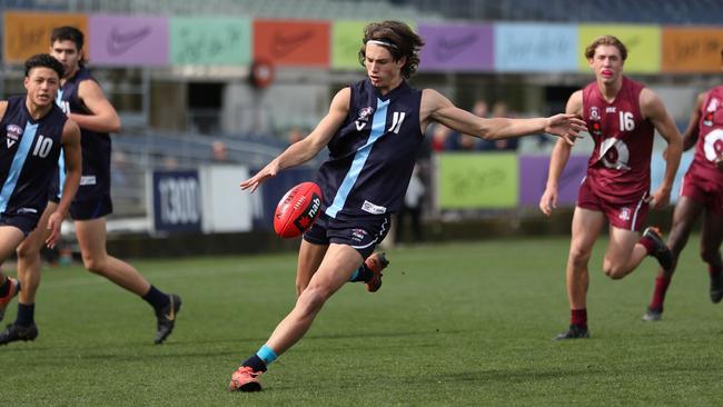 Archie Perkins has the x-factor. Picture: Jonathan DiMaggio/AFL Photos