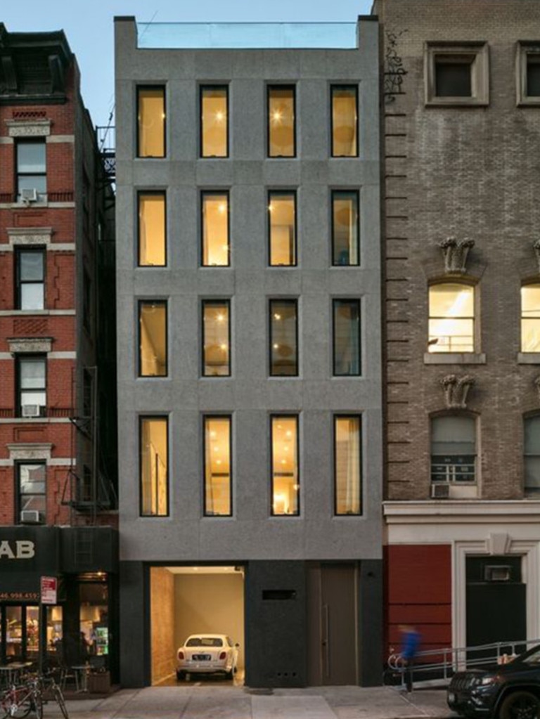 The epic NY townhouse spans six floors. Picture: Realtor