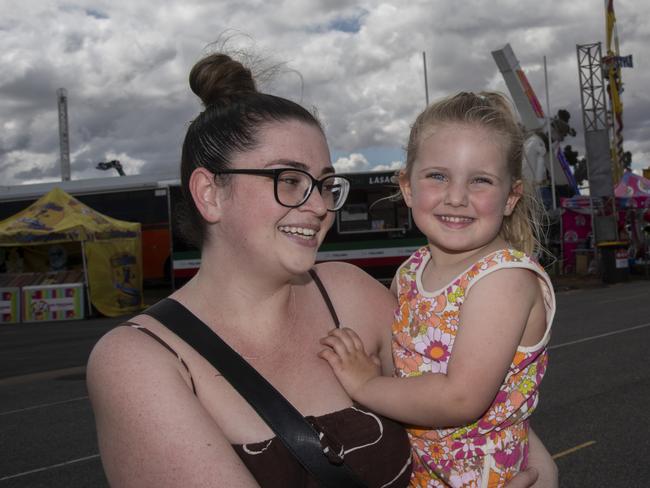 Temeka Harris and Lilah Gunn Mildura Show 2024. Picture: Noel Fisher