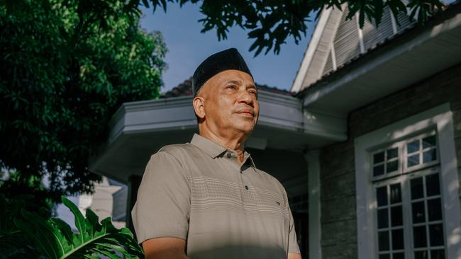 Former Free Aceh Movement fighter Kamaruddin Abubakar.