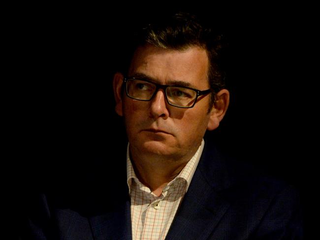 MELBOURNE, AUSTRALIA - NewsWire Photos SEPTEMBER 14, 2020: Victorian Premier Daniel Andrews gives his daily update on the COVID-19 pandemic. Picture: NCA NewsWire / Andrew Henshaw