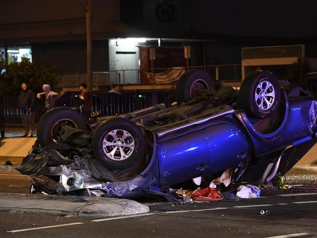 Ermington Fatal Multiple Vehicle Accident: At around 11:30pm last night emergency services were called to Victoria Rd Ermington near the Silverwater Rd overpass at Ermington. On arrival they found a three car motor vehicle accident with one of the vehicle rolled over. Three persons were taken to Hospital with injuries with one of those a female going into cardiac arrest at the scene. A medical team did their best to revive the woman but she was pronounced dead at the scene. Police closed off all of Victoria Roads lanes in order to preserved the scene for the Crash Investigation Unit. Its unclear how long Victoria Road will be closed. Picture: Gordon McComiskie