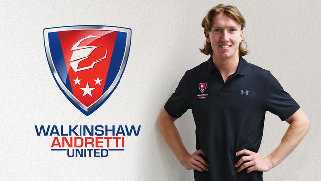 Matt Hillyer is a part of the Walkinshaw Andretti United academy. Picture: Walkinshaw Andretti United.