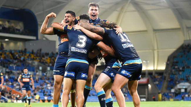 The Titans have equalled their longest ever winning streak with their fifth straight win. Picture: Getty Images.