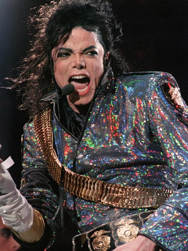 The King of Pop. Picture: AFP