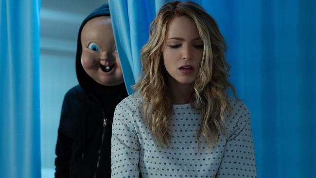 From left, "Babyface" and Tree (Jessica Rothe) in the film.