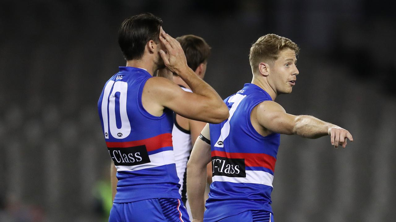 Lachie Hunter is part of the Western Bulldogs leadership group. Photo: Michael Klein