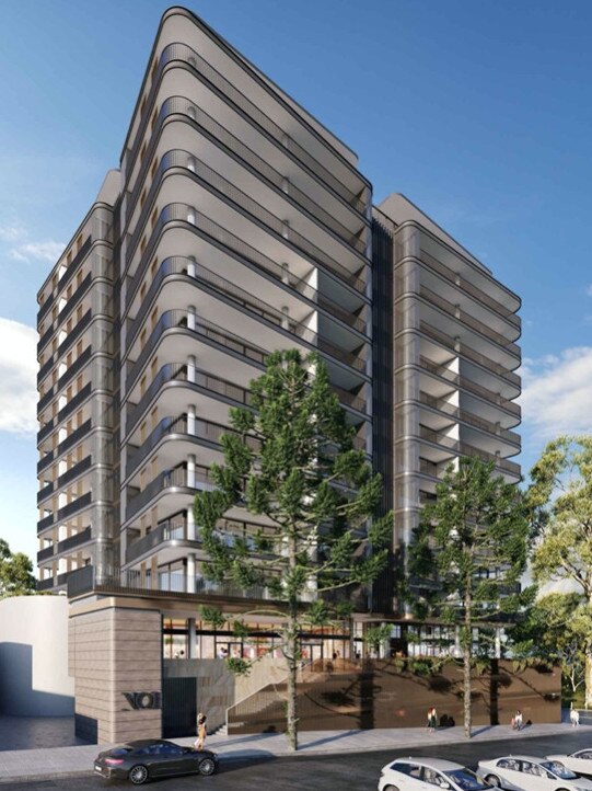 Render of the proposed development at 1 Church St, Dubbo.