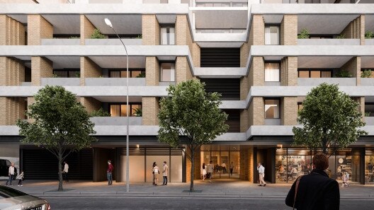 The 25-storey unit tower planned for Good St and Parramatta Rd, Granville.