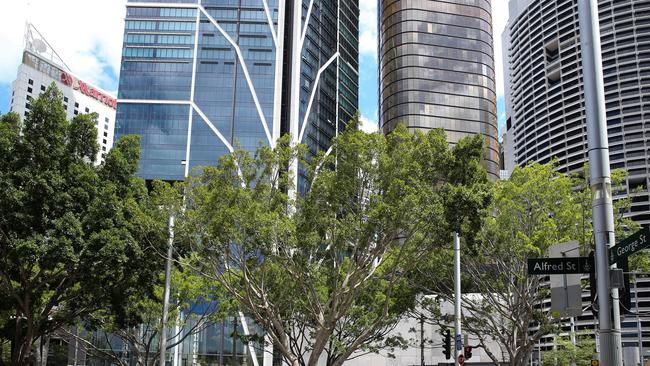 Salesforce’s building on George Street in Circular Quay, Sydney. Picture: Gaye Gerard/NCA NewsWire