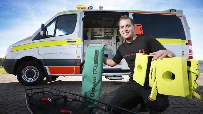 Heroes need Heroes, founder Michael Fawcett, is distributing recommissioned ambulance gear and training volunteers in south-east Asia