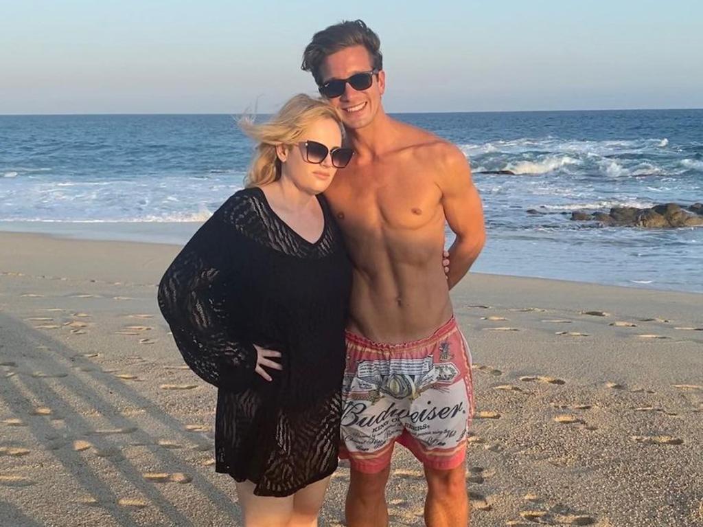 Rebel Wilson with ex-boyfriend Jacob.